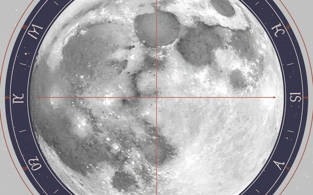 Aspectos lunares en la carta natal: cómo la Luna interactúa con los planetas y qué significa