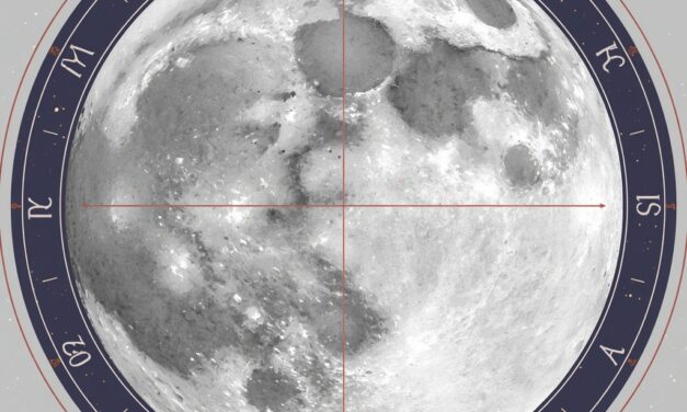 Aspectos lunares en la carta natal: cómo la Luna interactúa con los planetas y qué significa