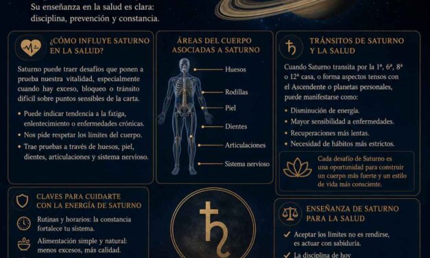 Saturno y la Salud: Cuando el Cuerpo se Convierte en Mensajero de la Limitación
