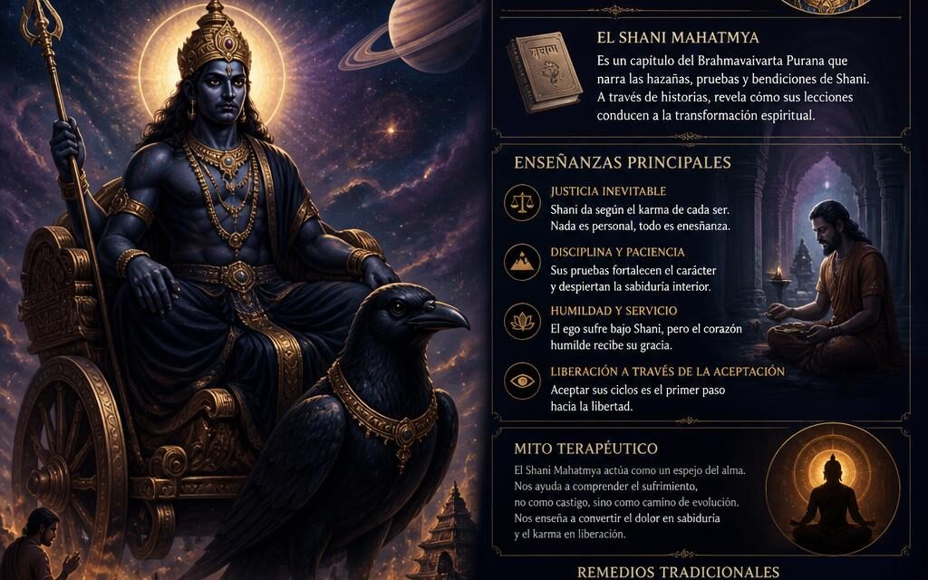 Shani Mahatmya: La Grandeza de Saturno y el Mito Terapéutico de la India